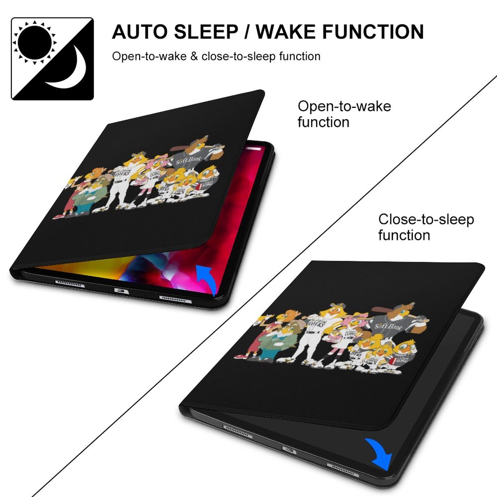 Amazon.co.jp: 福岡ソフトバンクホークス iPad 9/8/7 ケース iPad 10.2