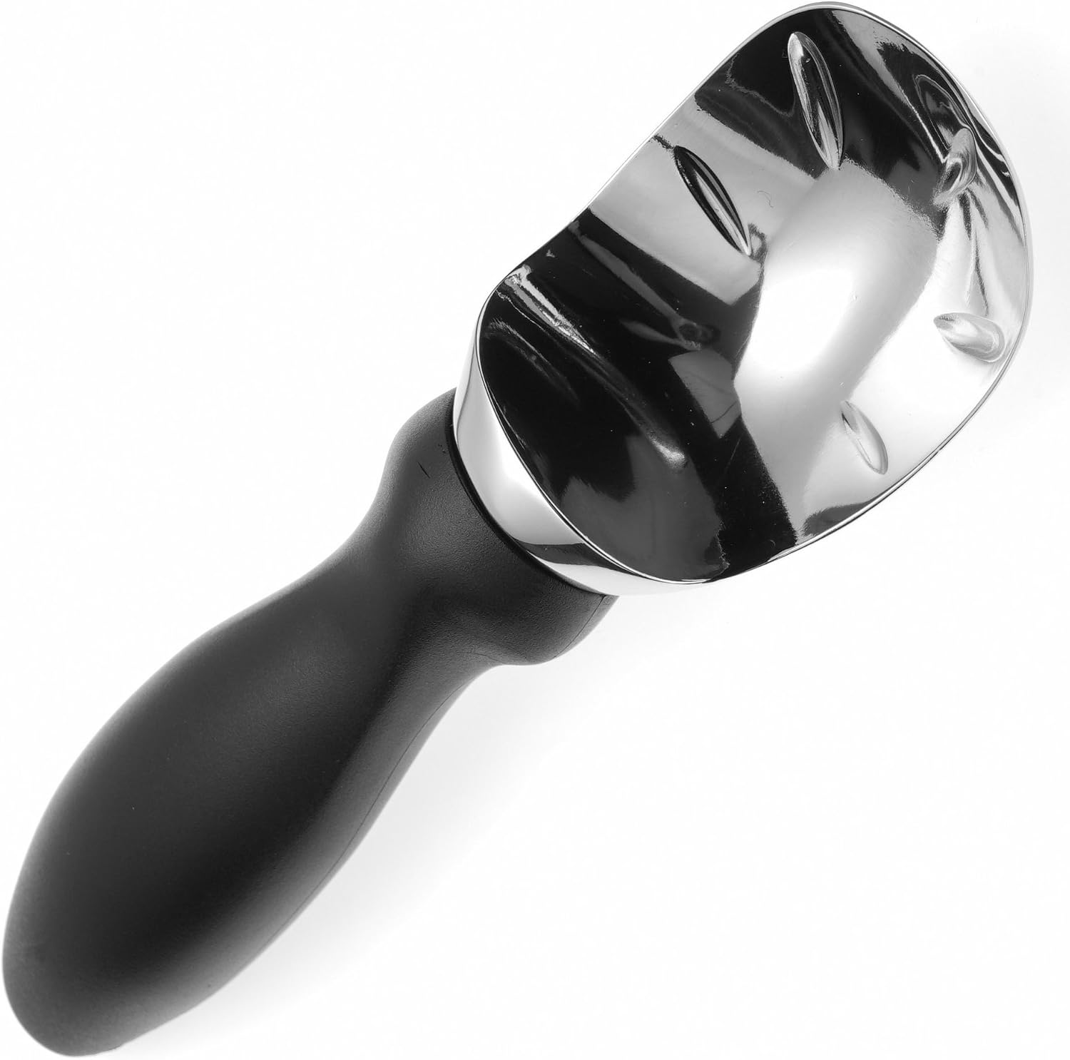 Spring Chef Heavy Duty Ice Cream Scoop with Comfortable Handle, Professional Metal Ice Cream Spoon