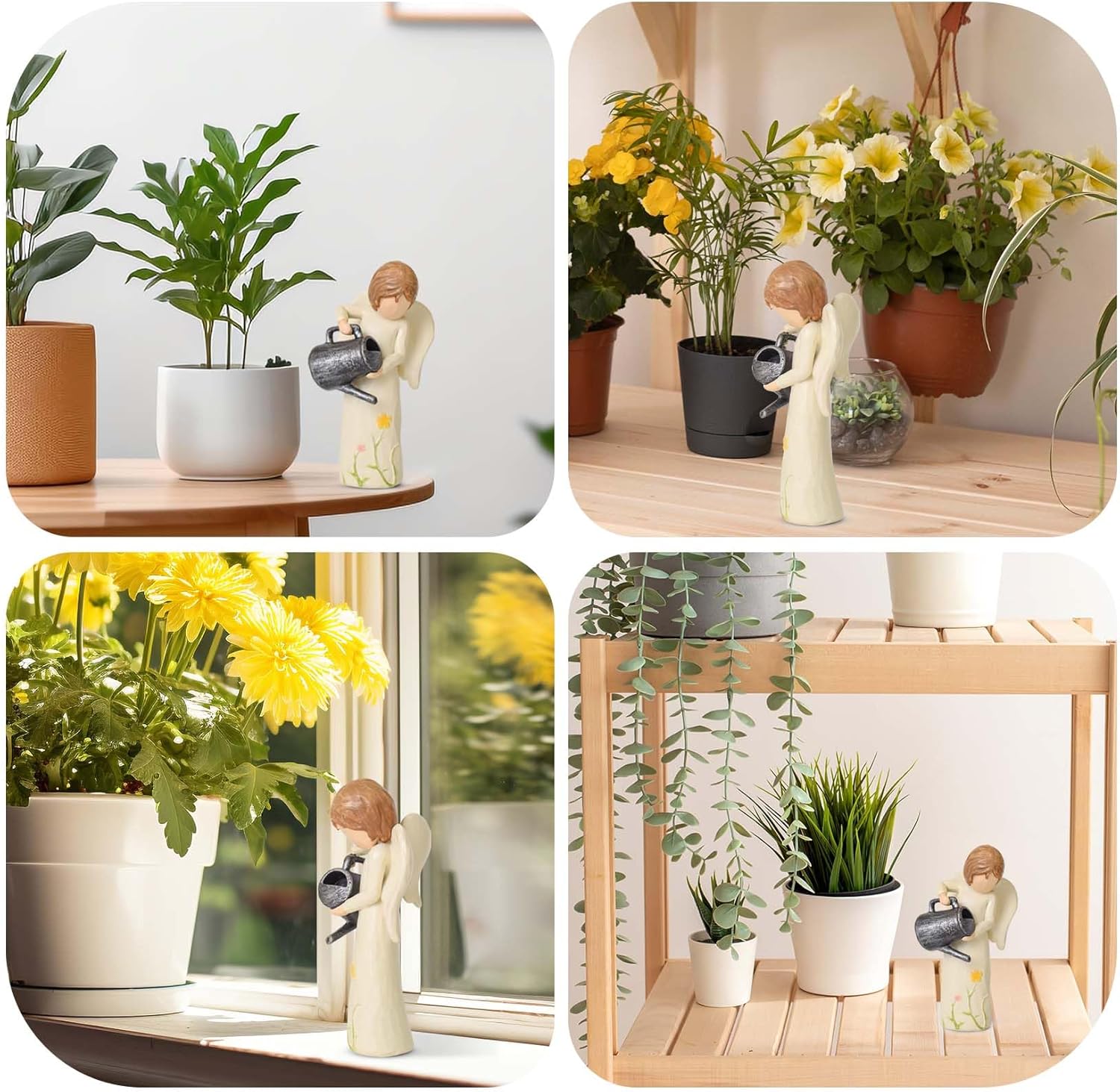 Gardening Gifts for Women, Gift for Gardeners Woman, Garden Angel Gifts for Mom, Sisters, Friends, New Home Gift Ideas, Unique Sculpted Hand-Painted Figurine - Image 7