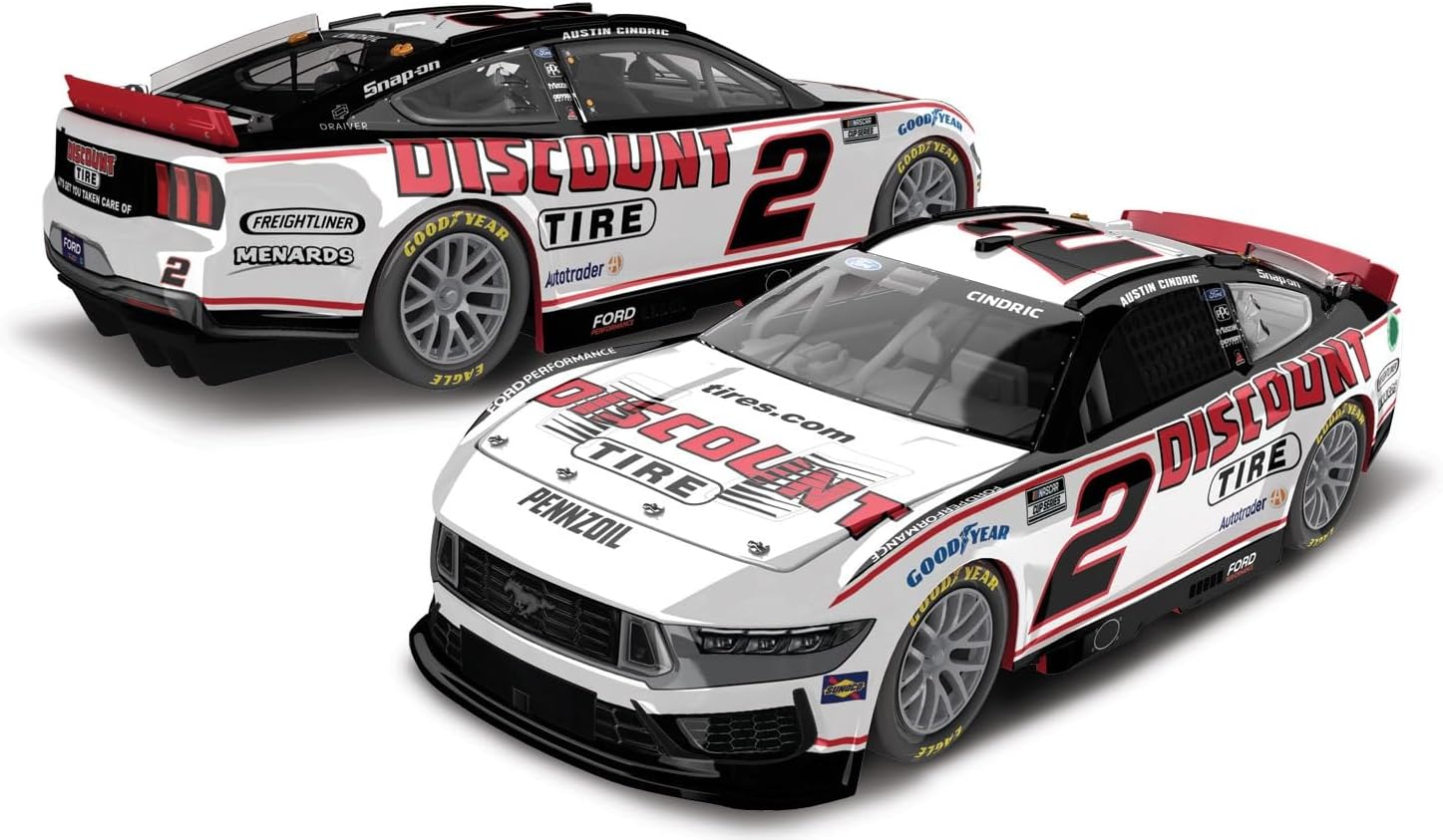 Lionel Racing Austin Cindric 2024 Discount Tire 1:24 Scale ARC Diecast Car