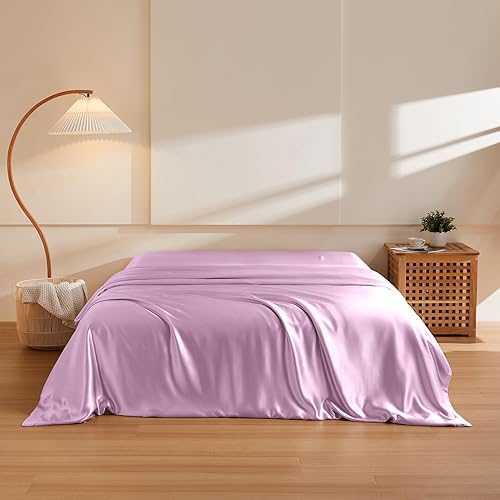 Miniatura 10 de THXSILK Funda de edredón de seda negra de grado 6A+, 100% seda de morera de grado superior, serie de lujo, transpirable, funda de edredón con