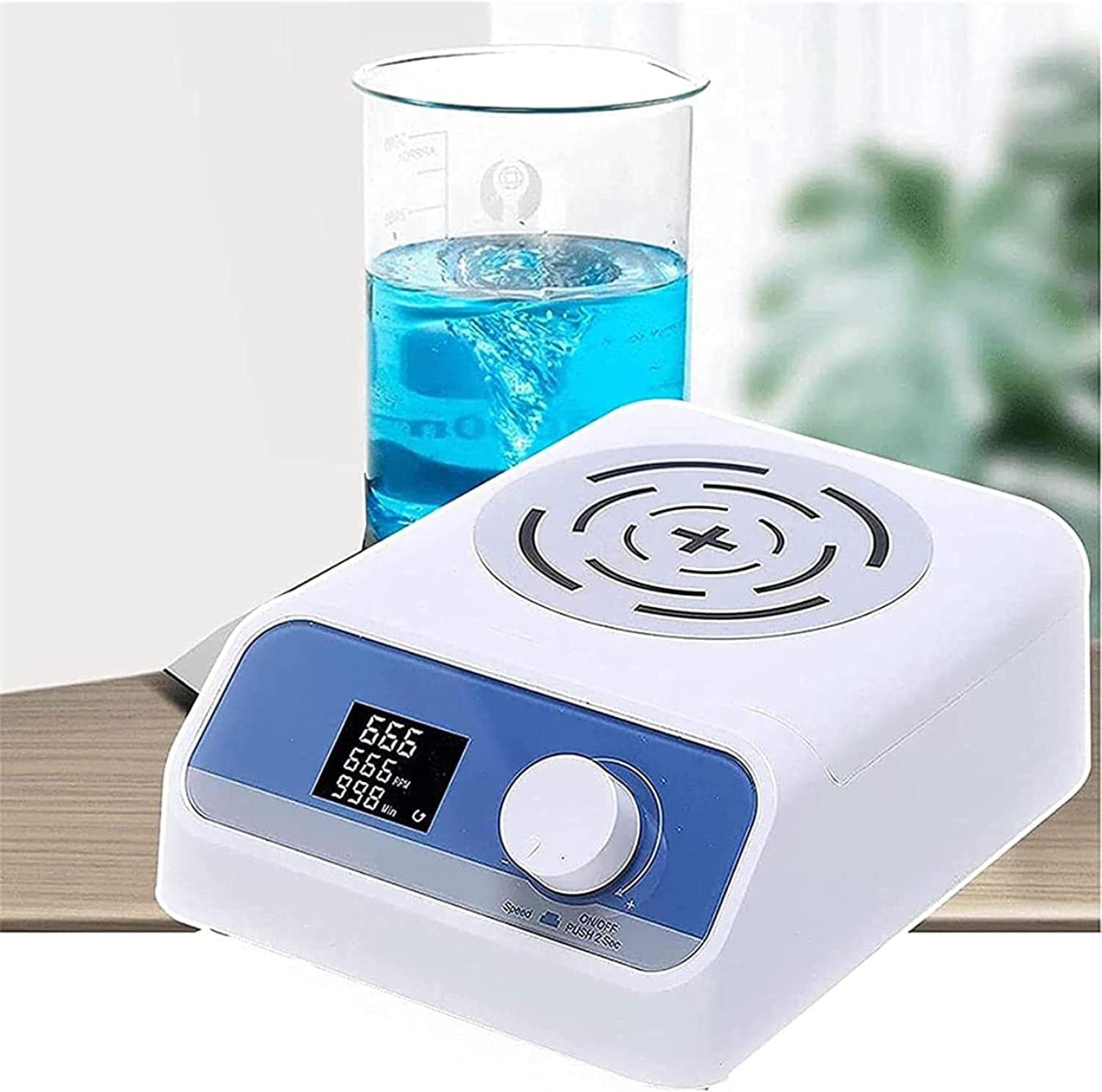 Agitateur magnétique de laboratoire électrique avec minuterie 999 Min et mélangeur de dispersion