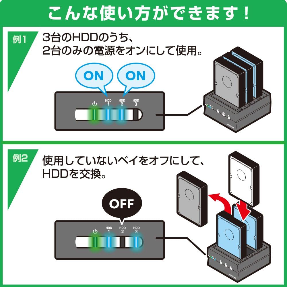 Amazon Co Jp センチュリー 独立電源スイッチ搭載 Sata Hdd 3台搭載可能 Usb3 0クレードル 裸族のお立ち台 3bay Is Cros3u3is パソコン 周辺機器 Amazon Co Jp センチュリー 独立電源スイッチ搭載 Sata Hdd 3台搭載可能 Usb3 0クレードル 裸族のお立ち台 3bay Is Cros3u3is パソコン 周辺機器