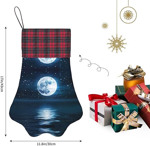 Vista 43 de WURTON Impresión nativa americana de Navidad para mascotas, chimenea, colgante para perro, gato, regalo y decoración de árbol de Navidad