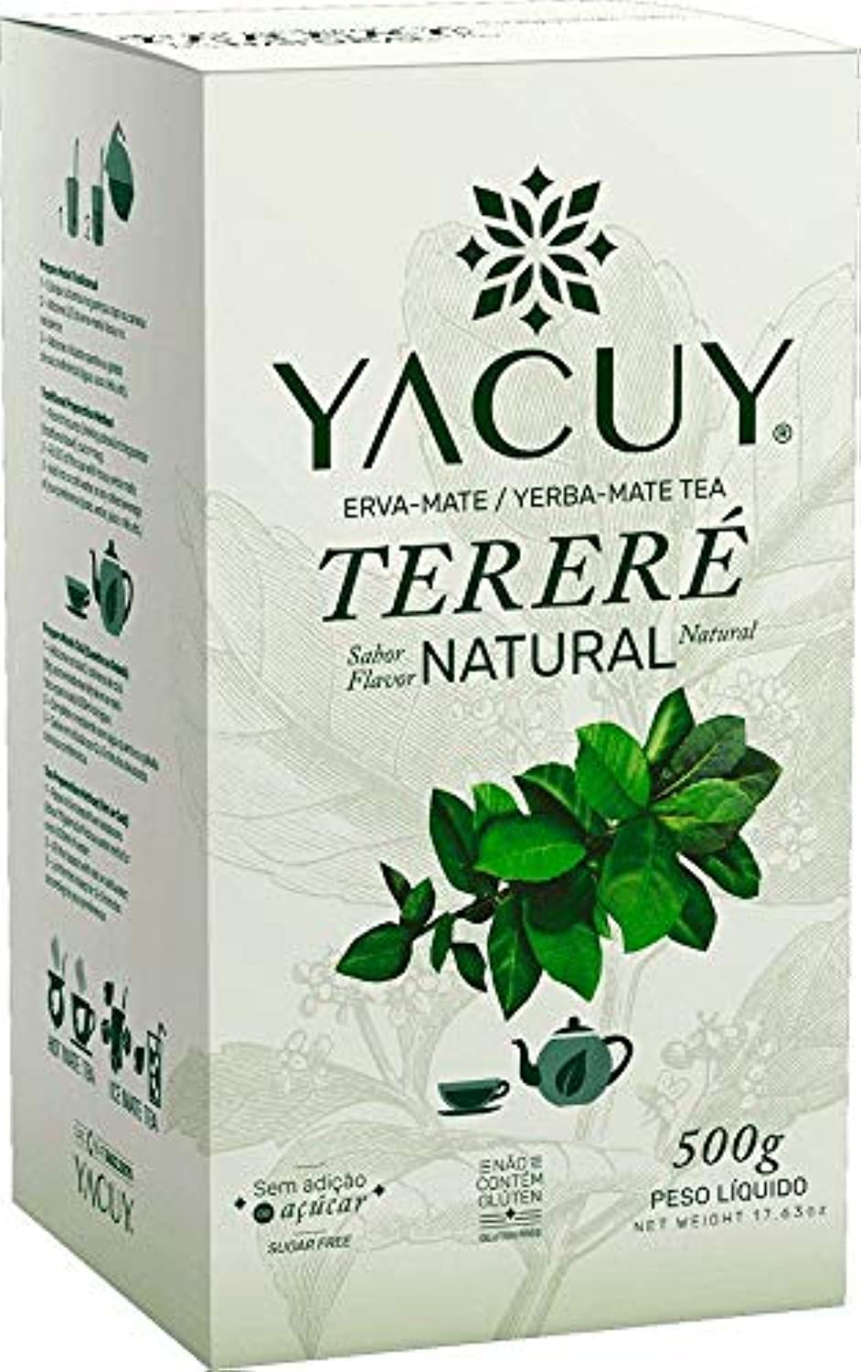 Yerba Mate Yacuy Terere Natural 500g-Yacuy