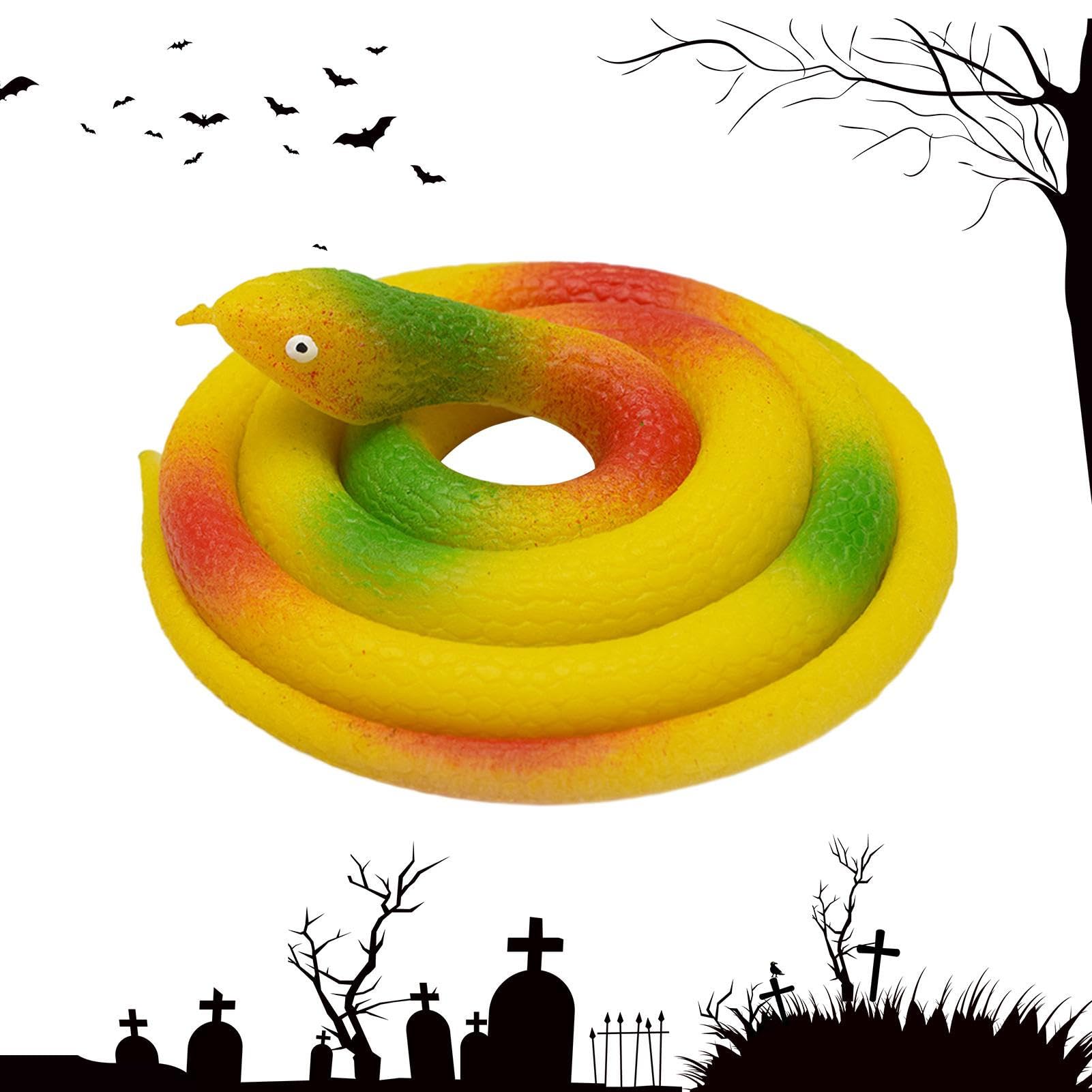HEMOTON Serpente Finto Realistico: Lo Scherzo Perfetto Per Halloween E Feste A Tema!