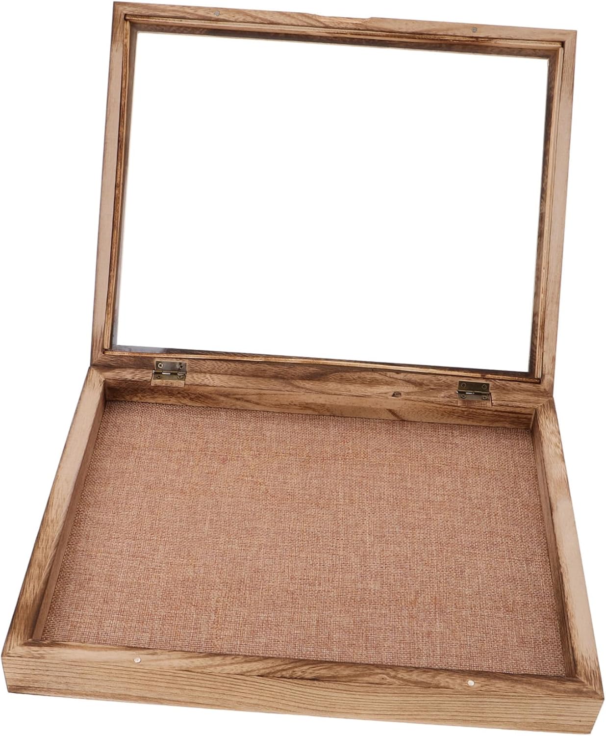 Wooden Medal Display Stand Space-saving Design Versatile Shadow Box Frame for Dried Flowers Photos and Badges Decor for Memorable Keepsakes