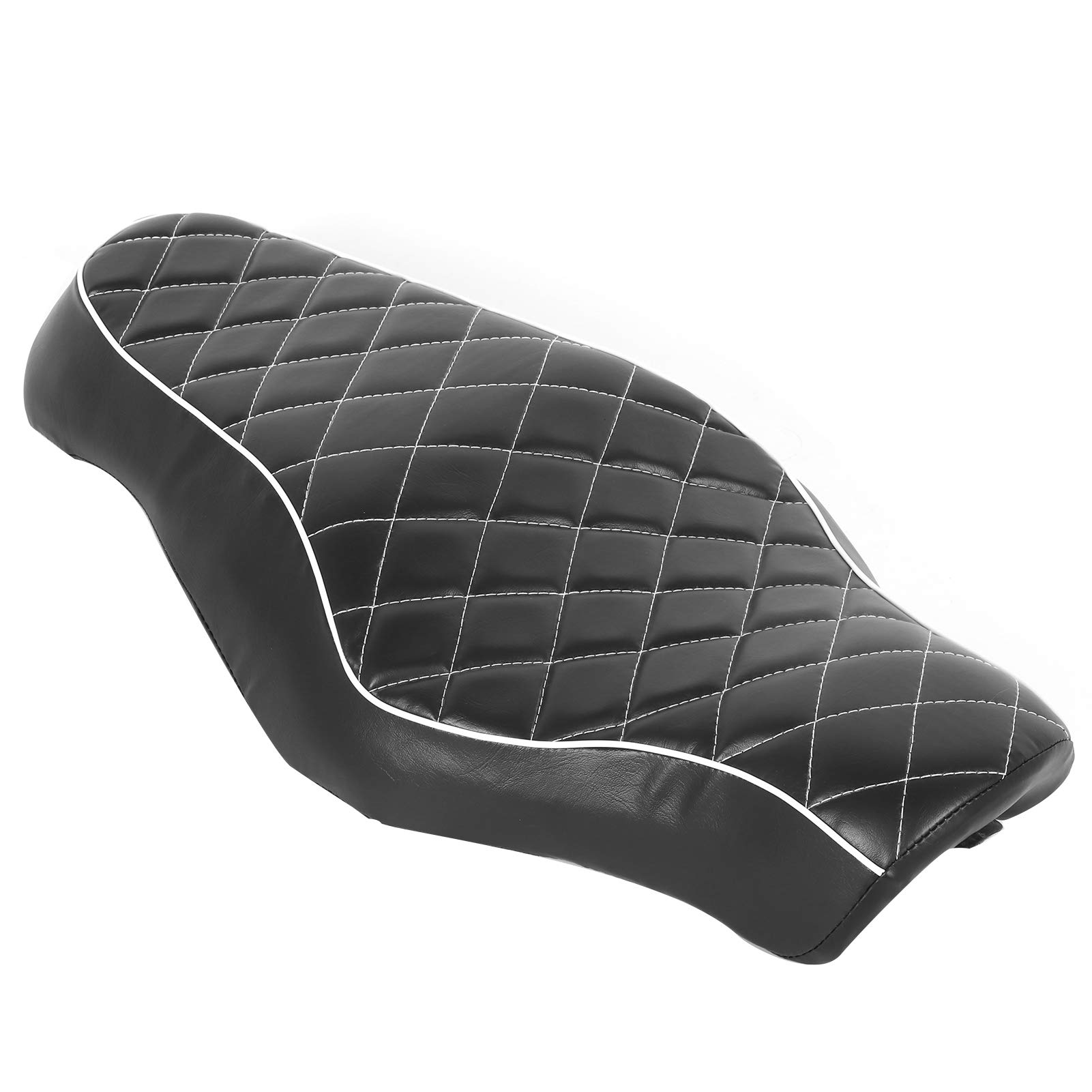 Dioche Siodło Two Up Kierowca Motocykla Pasażer Two-Up Ergonomiczne Dopasowanie do Forty Eight Iron Nightster/XR1200X