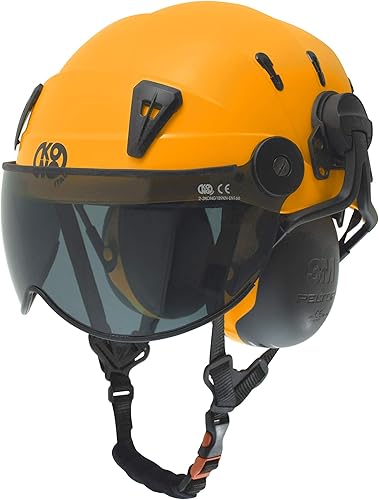 Miniatura 4 de KONG Spin CE ANSI SZ. Casco de trabajo unisex, color naranja