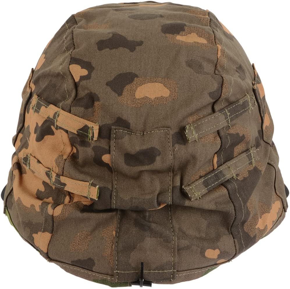 Oakleaf A Camo Helmet Cover - Reversible German WW2 Army Repro