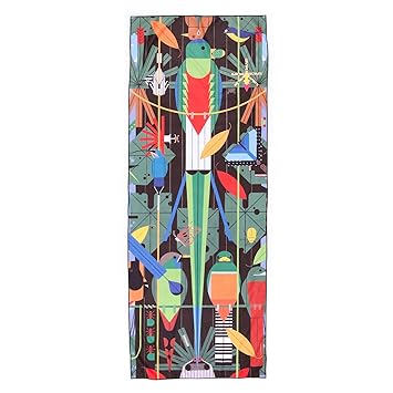 Charley Harper Monte Verde Yoga Towel