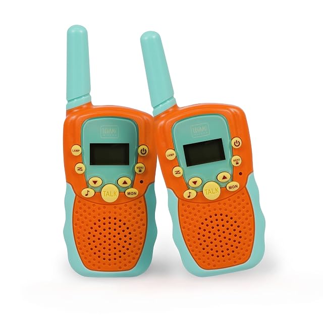 Foto 5 de 6 de Legami - Set de 2 Walkie Talkies, Walkie Talkies con 8 Canales, Transmiten hasta 3-5 km en Espacio Abierto…