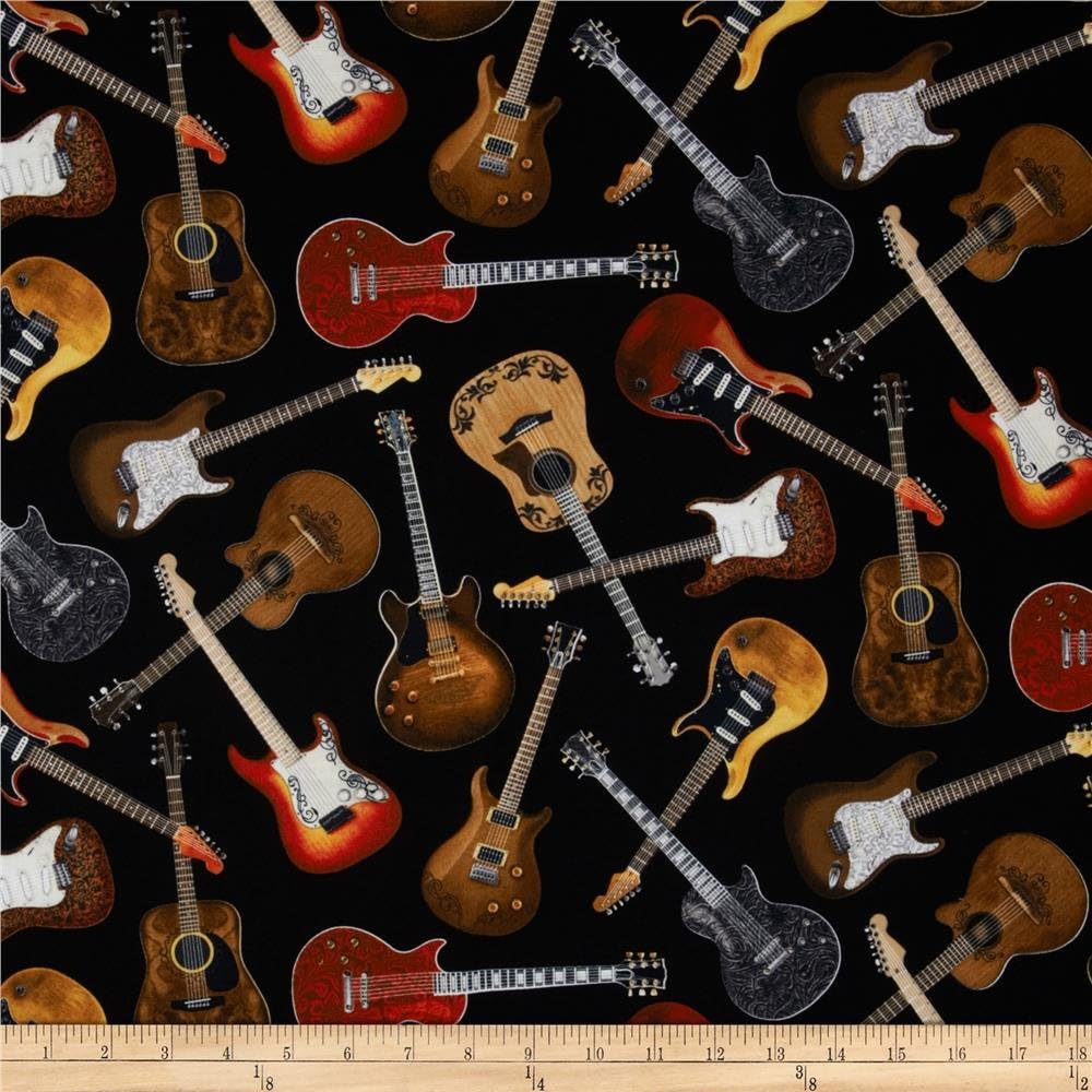 TIMELESS TREASURESGuitars, Yard, Black