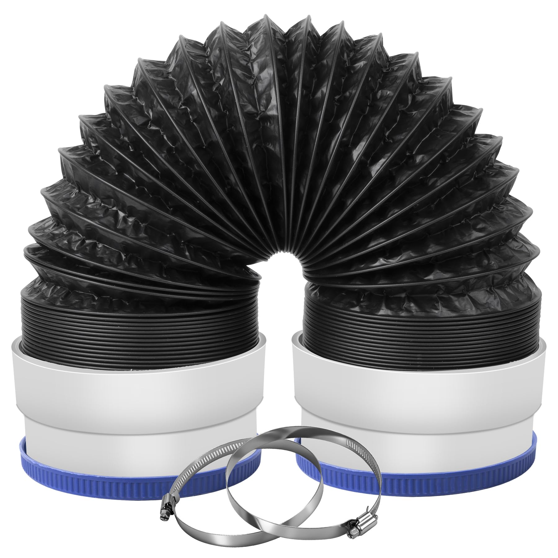 Heavy Duty 4-Inch Flexible Dryer Vent Hose, 5FT
