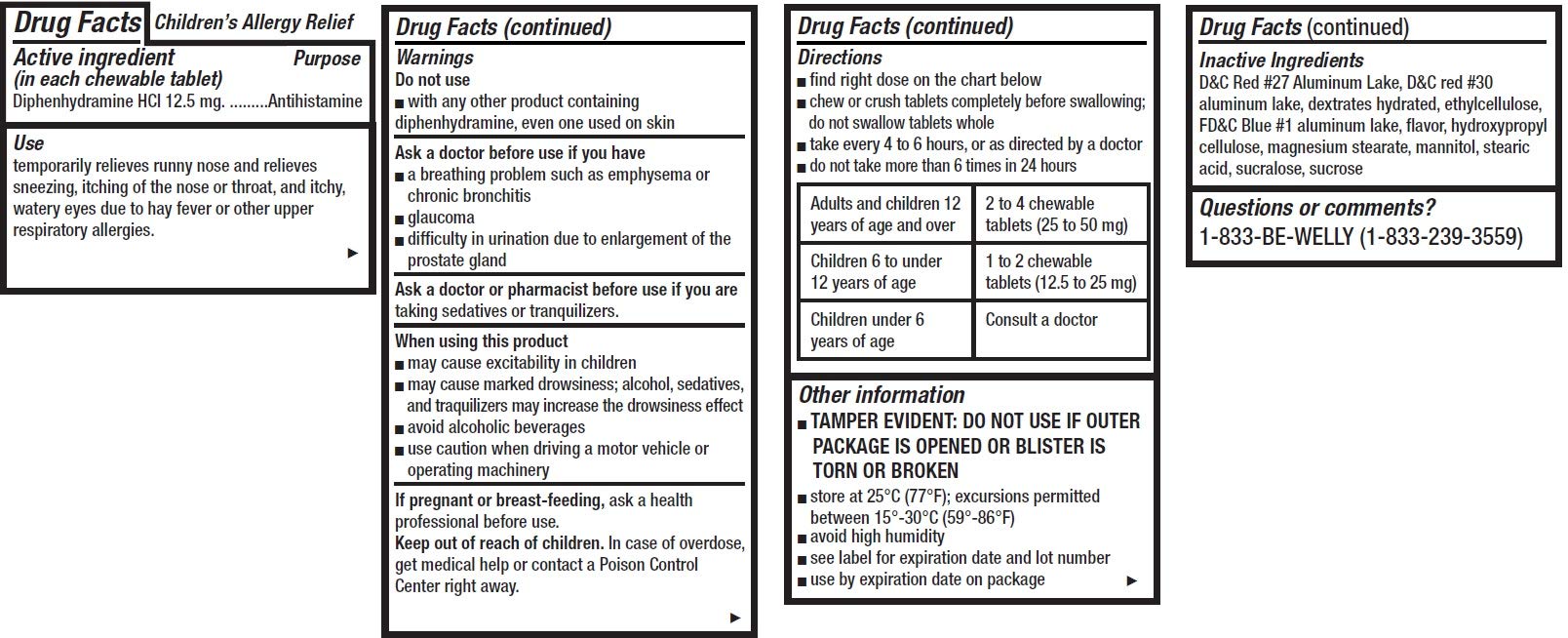 Welly Remedies Children's Medicine Travel Kit, Individually Wrapped