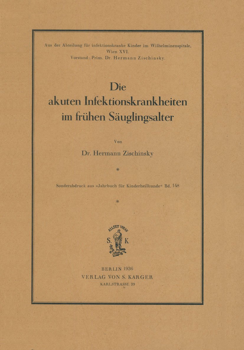 Die akuten Infektionskrankheiten im frühen Säuglingsalter (German Edition)      [Print Replica] Kindle Edition