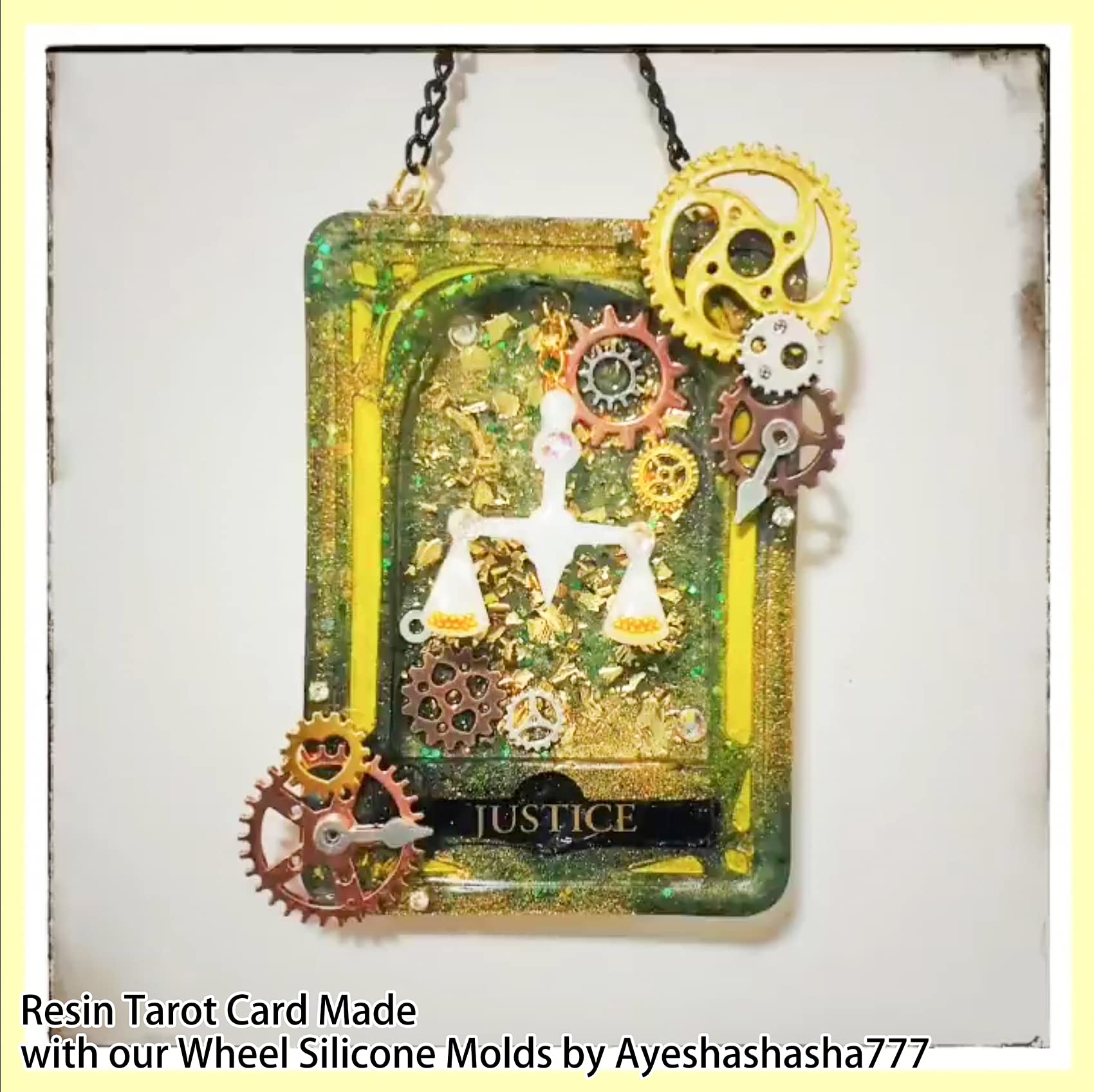Musykrafties Steampunk stijl klok horloge wiel tandwielen tandwielen snoep siliconen mal voor suikerambacht, taartdecoratie, cupcake topper, fondant, sieraden, polymeerklei, knutselprojecten, 5 cm set