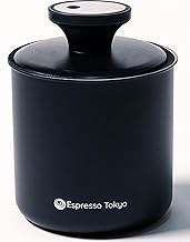 Espresso Tokyo Coffee Canister Pro Vacuum Airtight Blackout Coffee Bean Storage Container, Thoroughly Protects Against Oxidation, 33.5 fl oz (1000 ml), Coffee Beans, Approx. 10.6 oz (300 g)