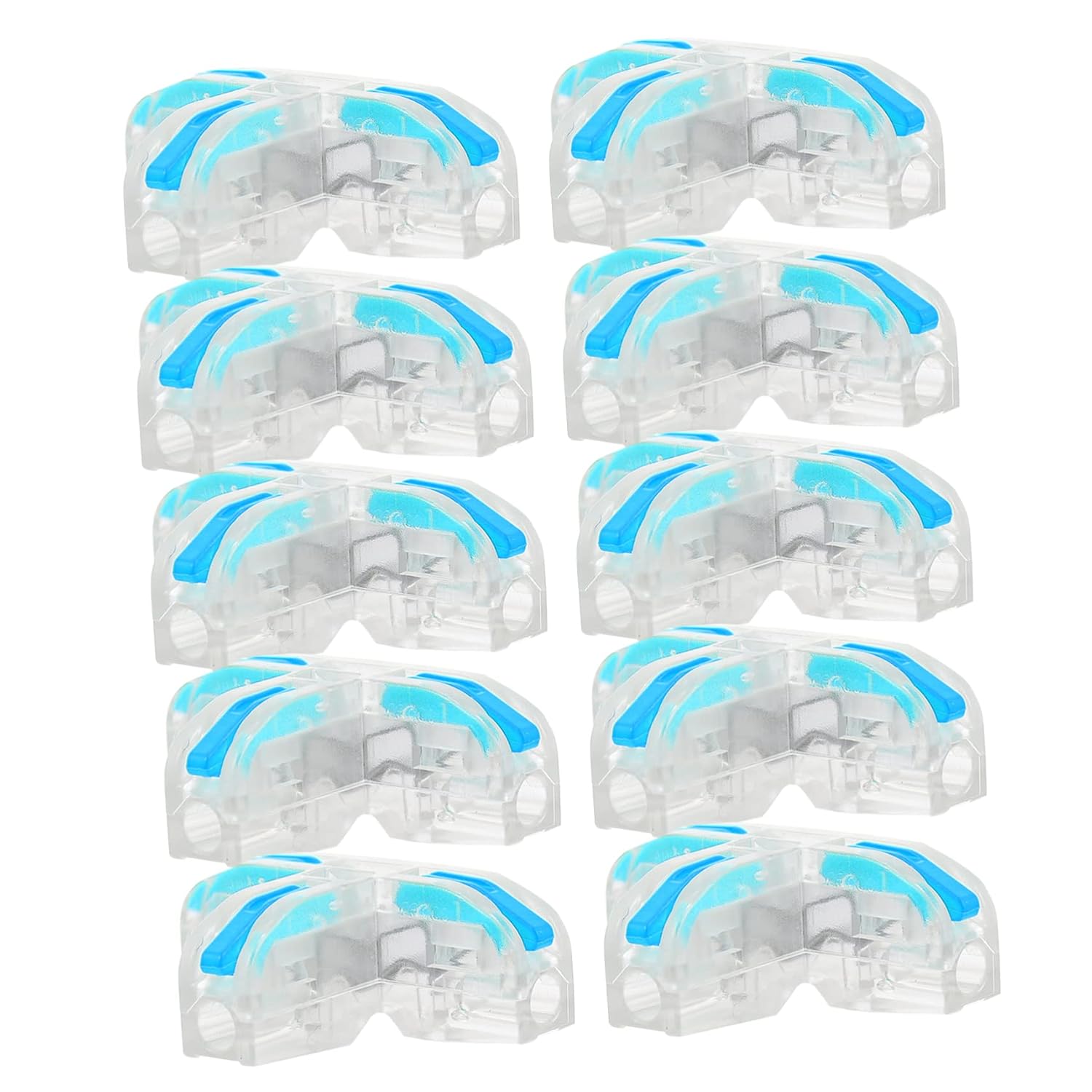 Unomor 40pcs -Type Insulating Quick Splice Wire Connectors for Electrical Repairs Easy to Use for Household Appliances and Computers