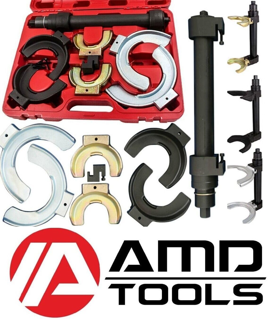 AMD Tools MC PHERSON FEDERSPANNER Satz UNIVERSAL Tuning FEDERBEIN SPANNEN TIEFERLEGUNG Set für Mercedes Benz für BMW für Toyota