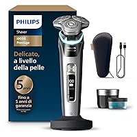 Philips Shaver i9000 Prestige, rasoio elettrico Wet & Dry