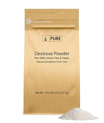 Miniatura 4 de Pure Original Ingredients Dextrosa (1 libra) por Pure, edulcorante de reemplazo de azúcar para batidos o hornear,