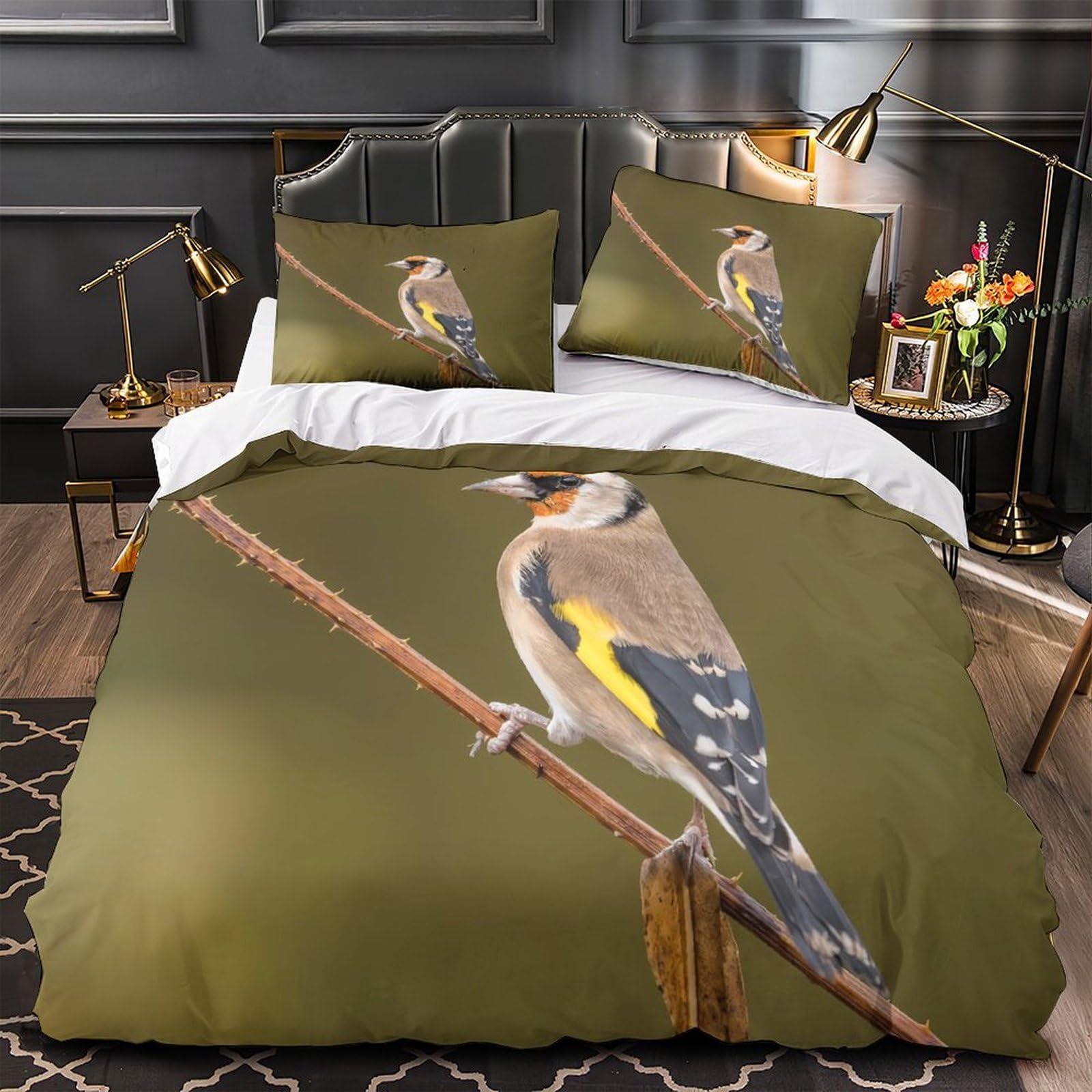 Housse de Couette 3D et Parure de Lit 260x220cm pour lit enfant et adulte Super King