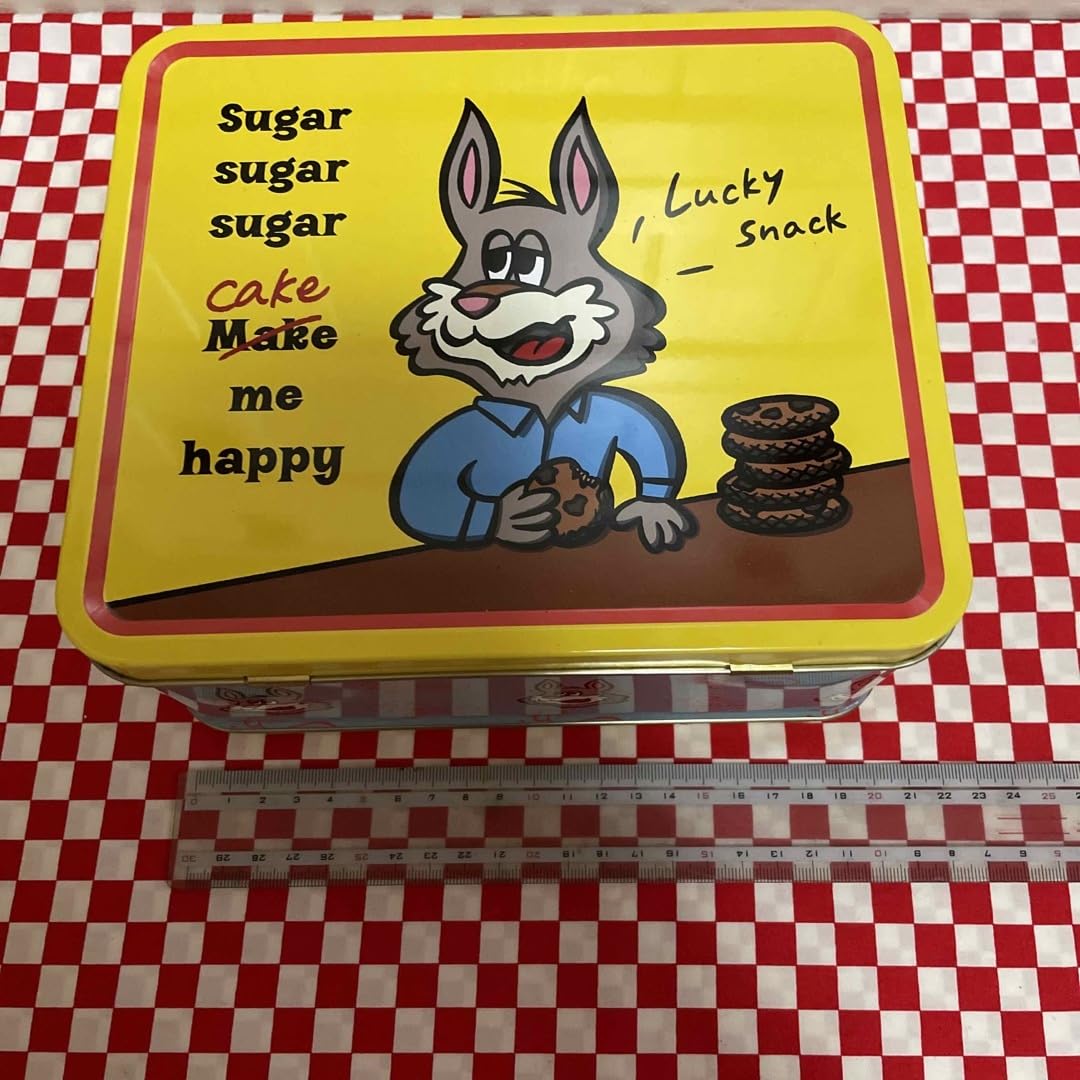 Amazon | 可愛い ブリキ缶 ランチボックス アメトイ C818 | ノー