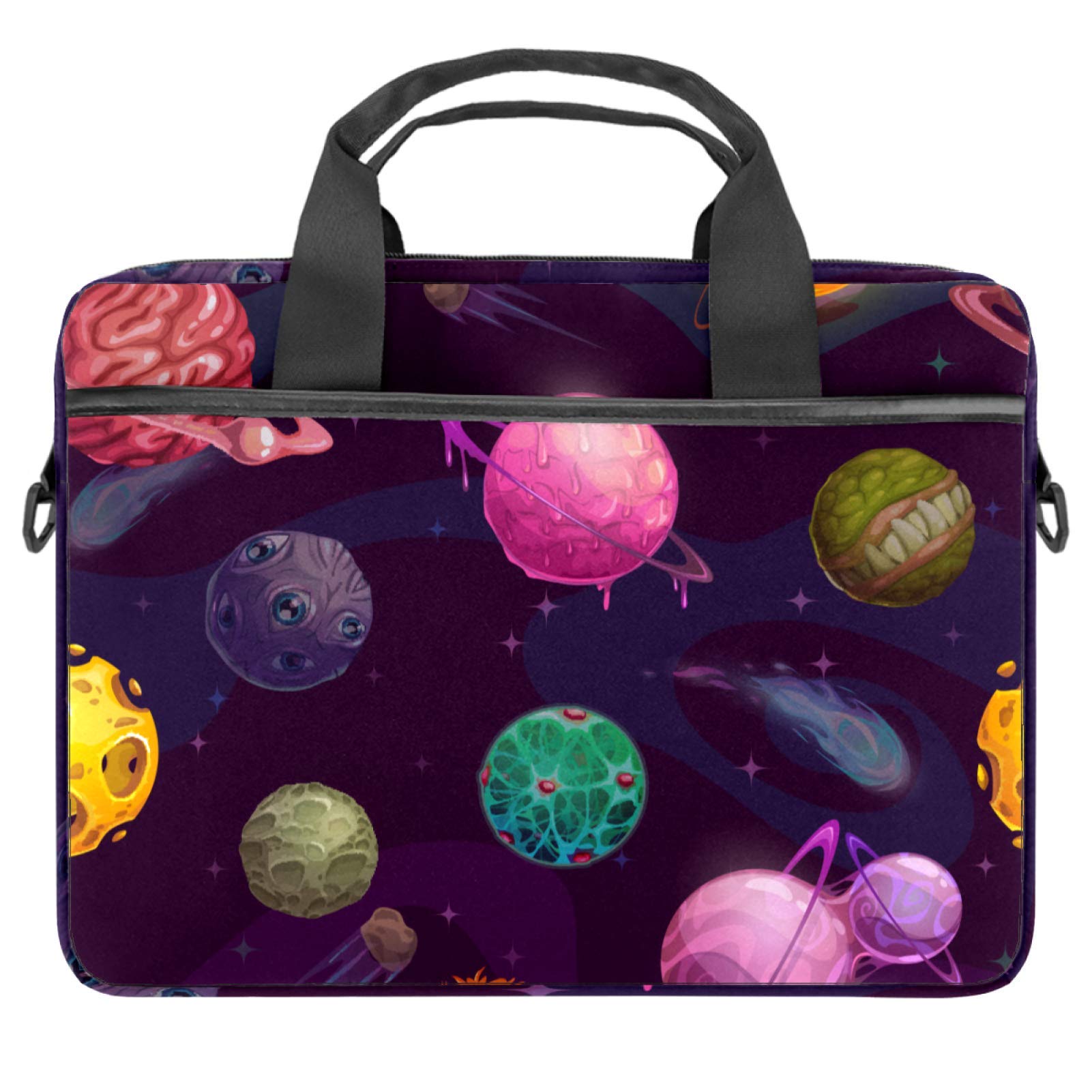 Funda bandolera para portátil de 13.3 pulgadas con protección acolchada de galaxia 7