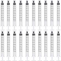 Vista 8 de 100 jeringas de plástico sin aguja de 0.0 fl oz y 1 cc para mascotas oral, rellenar, aplicar aceite o pegamento, medir o transferir pequeñas