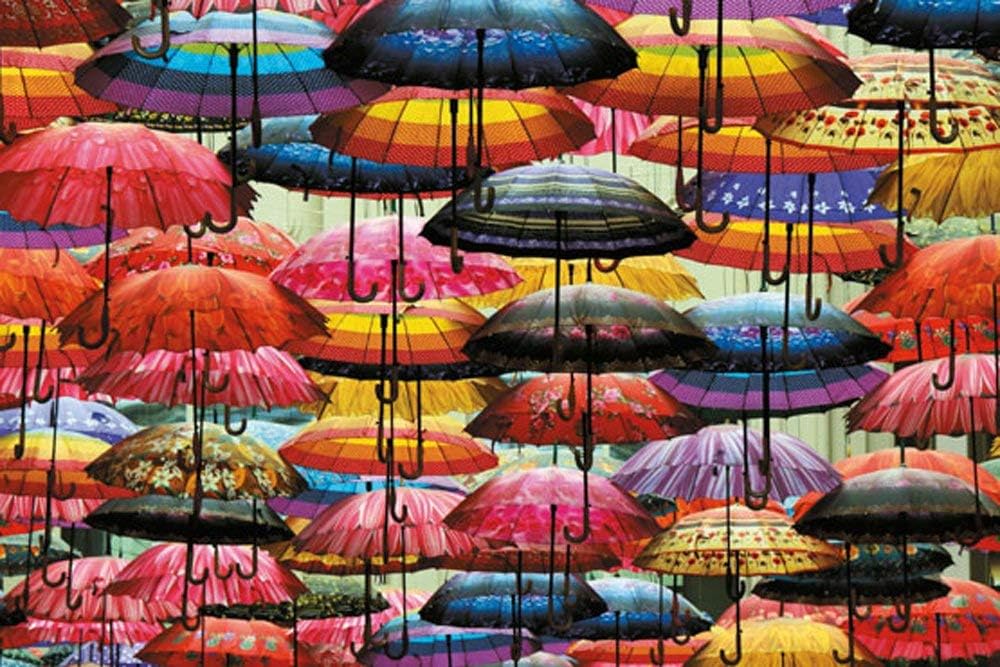 Piatnik 5487 Umbrellas Puzzle