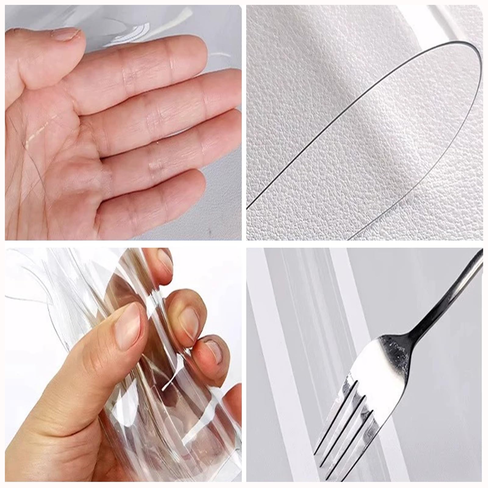 Rideau À Lanières en Plastique Rideaux de Séparation pour Climatisation 1,5mm/0,6" Imperméable et Coupe-Vent Porte Isolation Thermique(0.9x2.45m)