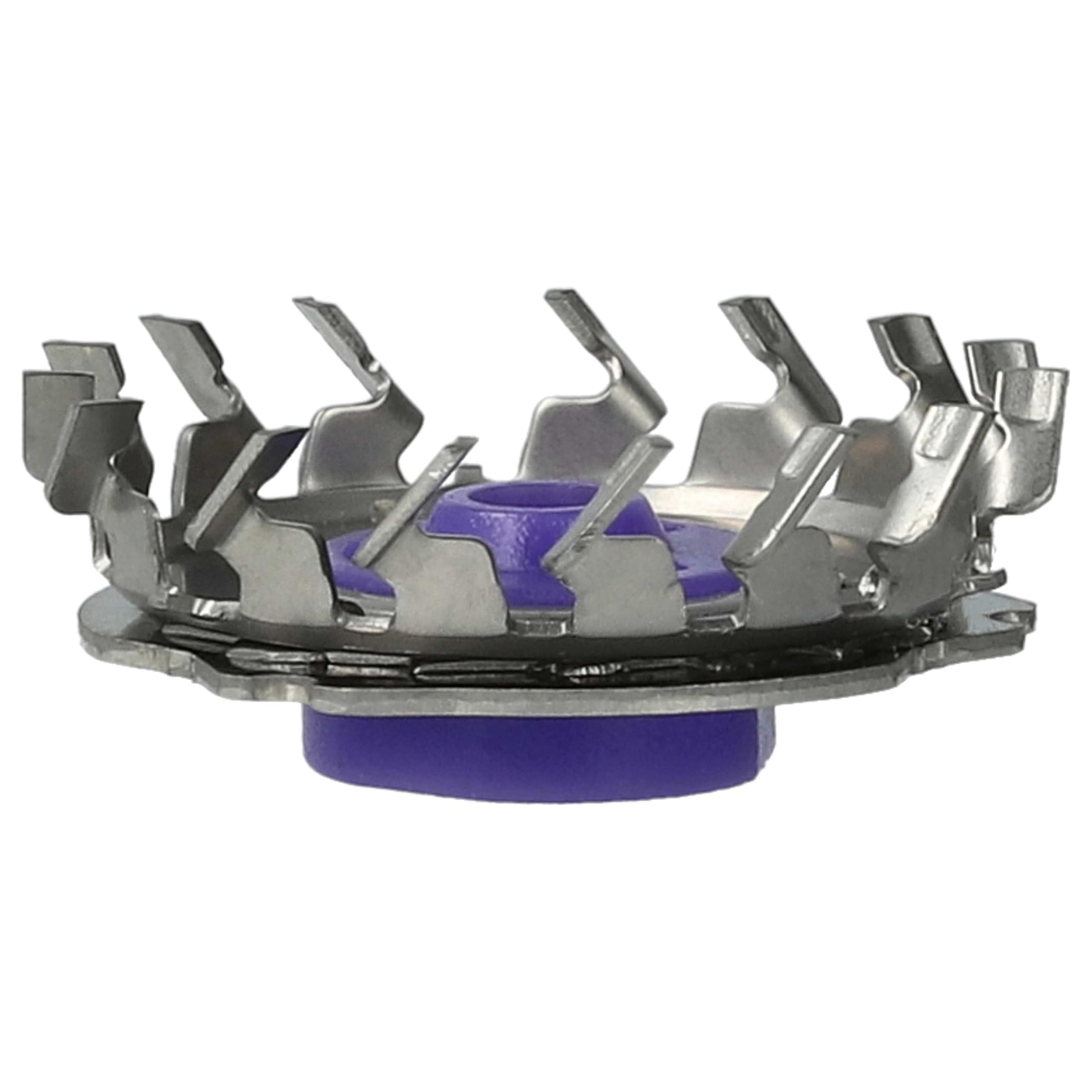 vhbw 3x cabezales de repuesto compatible con Philips PT735, PT860, PT870 máquina de afeitar, plata