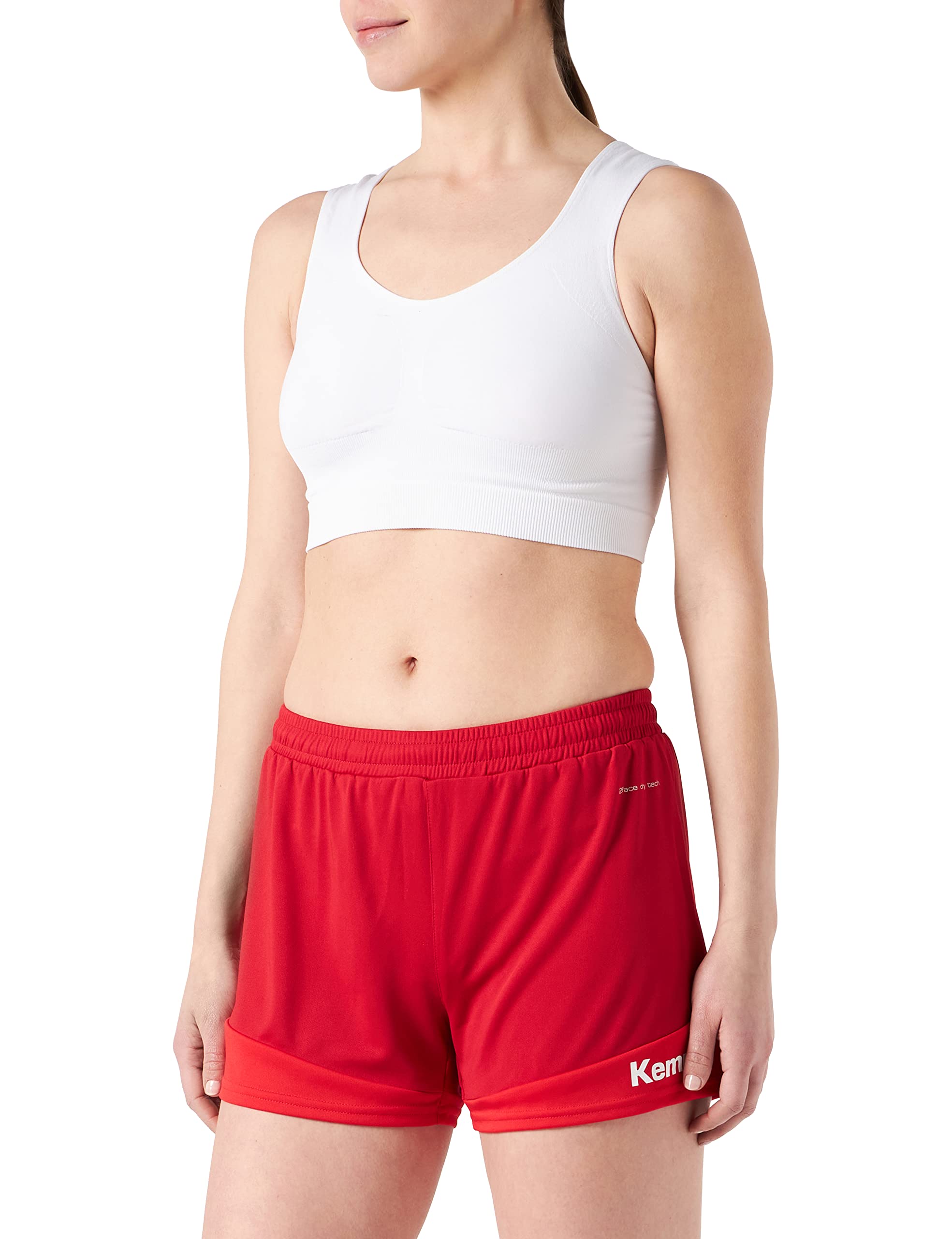 Kempa Emotion 2.0 Shorts Women's Shorts - Chili Red/Large