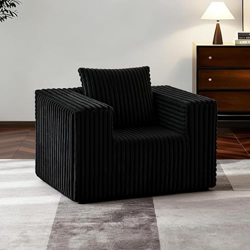 Small Boneless Sofa Chair, No Assembly Couch in a Box
