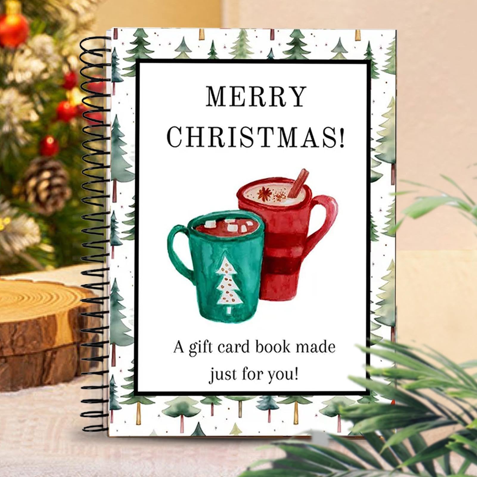 Christmas Card Holder Organizer, Christmas Card Storage Book