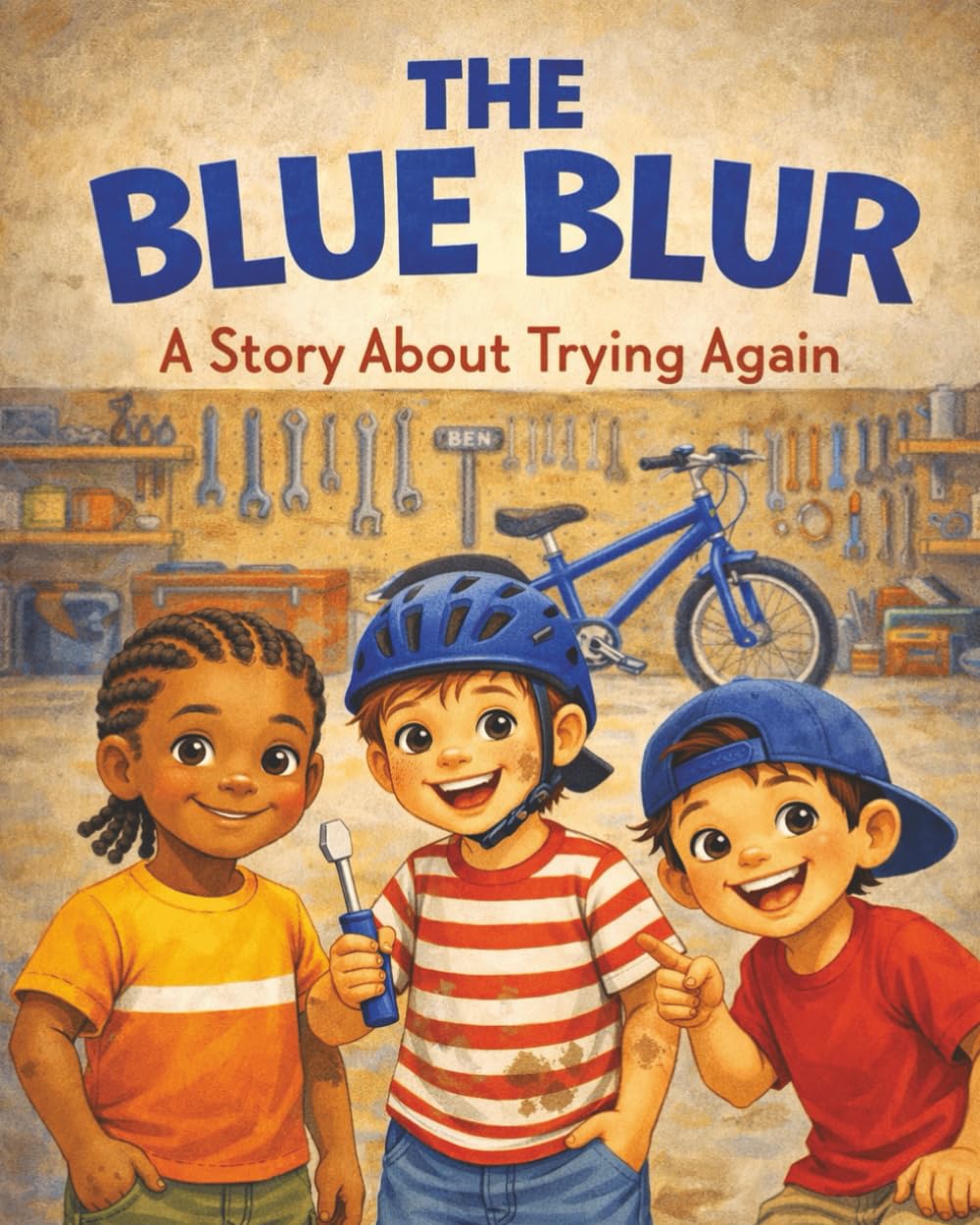The Blue Blur: A Story About Trying Again