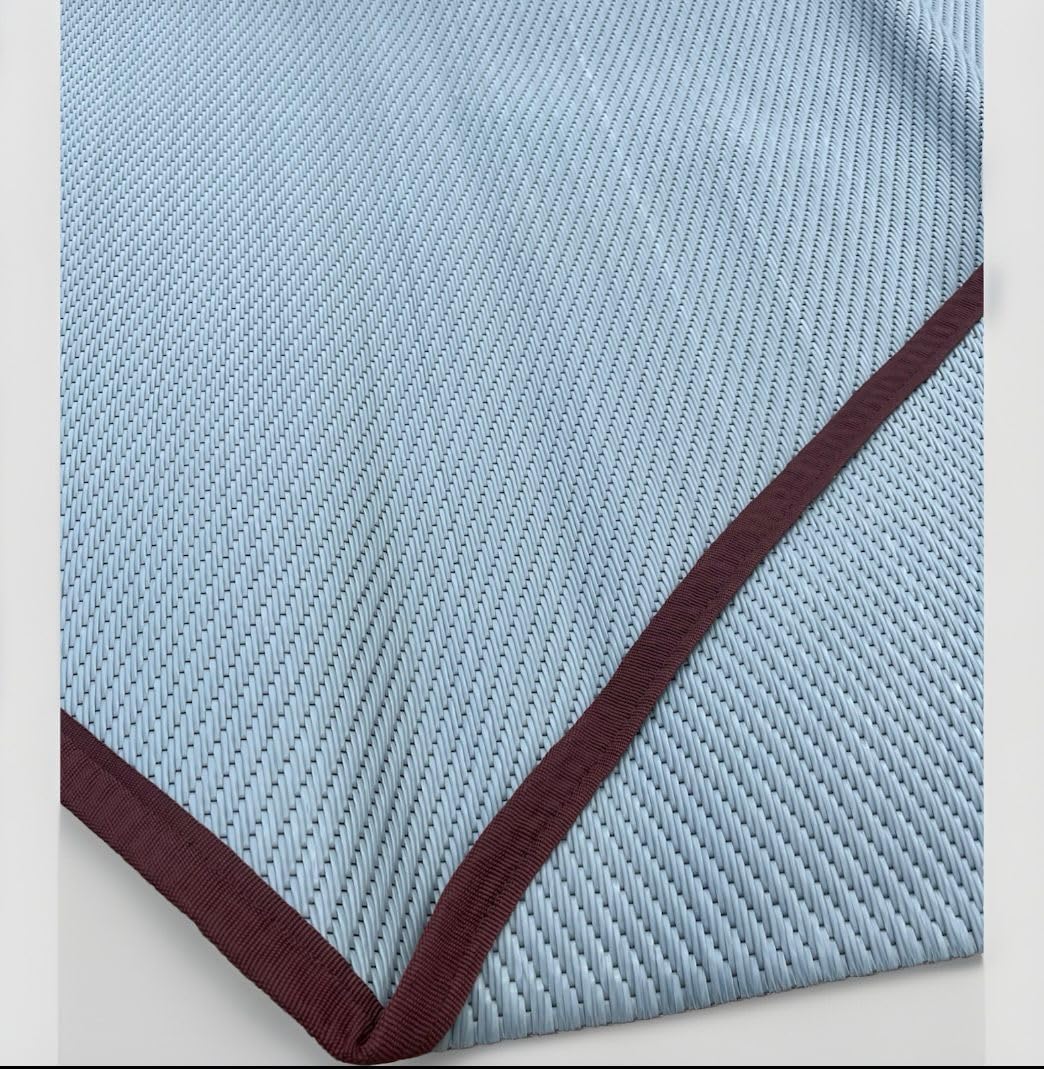 Bell Tent Boutique Bell Tent Floor Mat – Recycled Polypropylene Half Moon or Full Coverage – Lightweight, Waterproof – Fits 3m-6m ZIG Tents (Grey, 5m Full Moon (2 x 1/2 moons))