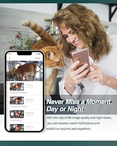 Outdoor Heated Cat House in Winter,Extremely Insulated & Weatherproof,Elevated Feral Cat Shelter with Waterproof Eaves & Escape Door for Outside Stray Barn Cat (Dark Green, L with Cam)