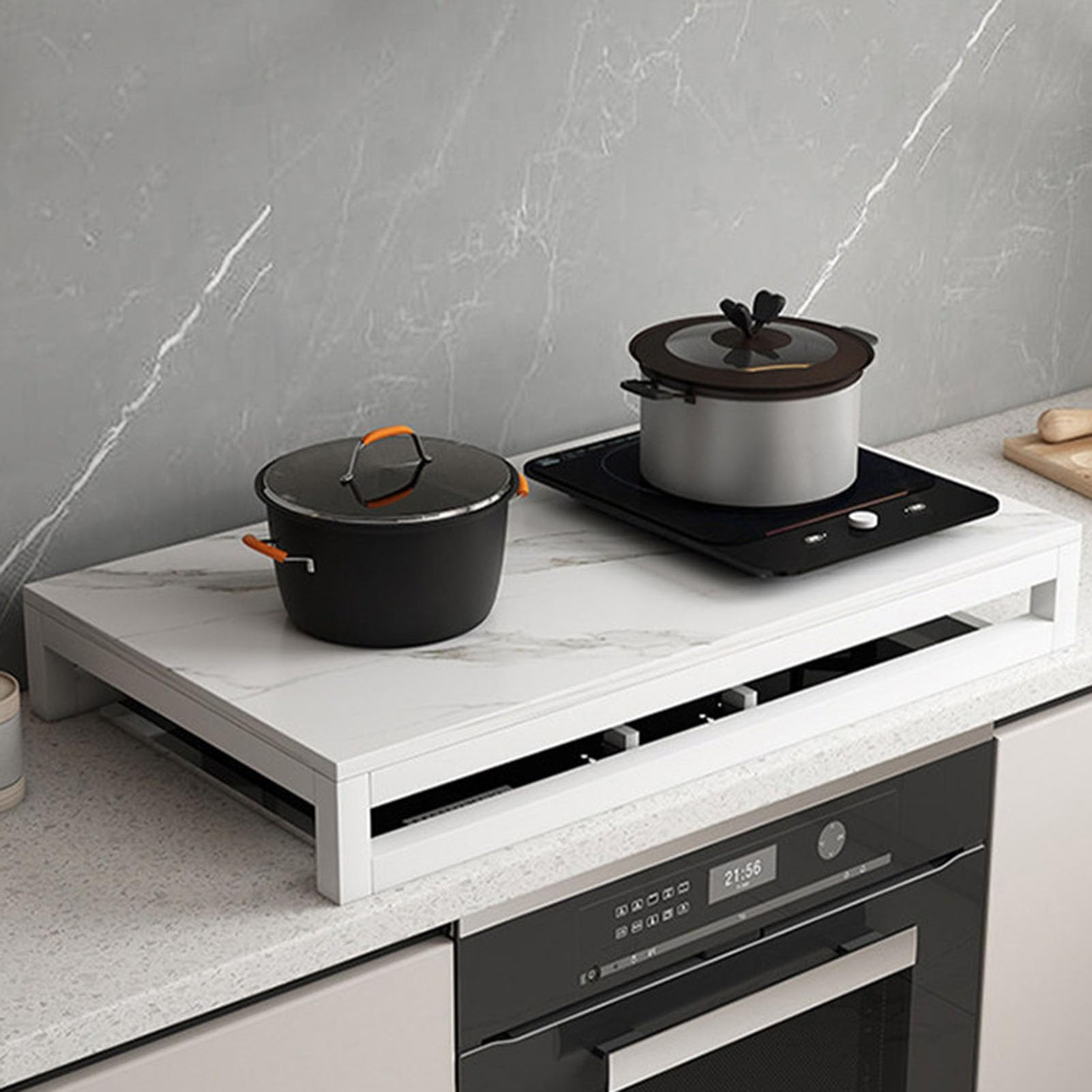 Tapa para Cocina de Gas/Soporte para Placa de inducción