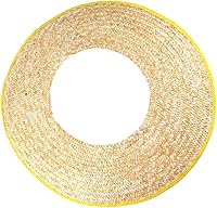 Vista 1 de Mipcase Sombrero duro, sombrero de paja tejida de paja completa, protección de extensión de protección para el sol, visera solar, accesorios