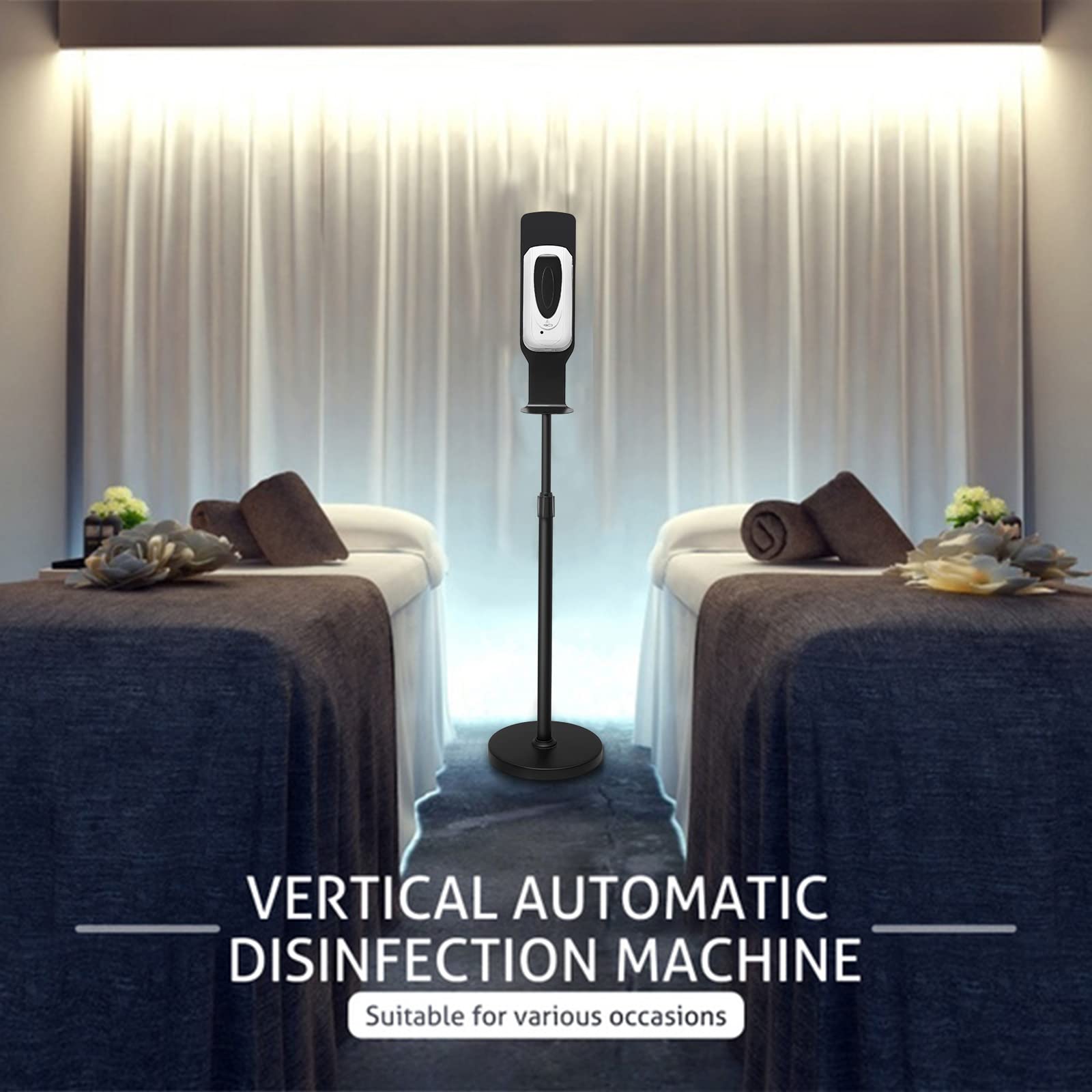 Buy HUKOER Touchless Automatic Hand Sanitizer Dispenser Stand,Portable