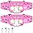 LHKNL Headlamp Flashlight, High Lumen Bright LED Rechargeable Headlight with White Red Light, 2-Pack Waterproof Motion Sensor Head Lamp, 8 Mode for Camping Running Hiking Fishing Gear- Pink