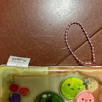 Amazon.co.jp: スイカゲーム シャカシャカミニポーチ ピンク