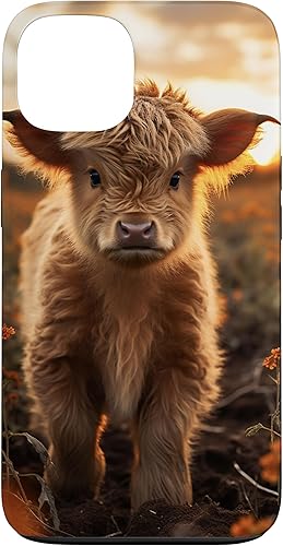 Miniatura 1 de Funda para iPhone 13 Highland Cow