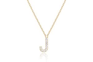 PAVOI 14K White Gold Plated J Cole Necklace