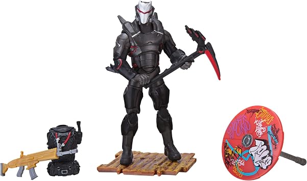 Jazwares Fortnite Early Game Survival Kit Figure Pack, Omega
