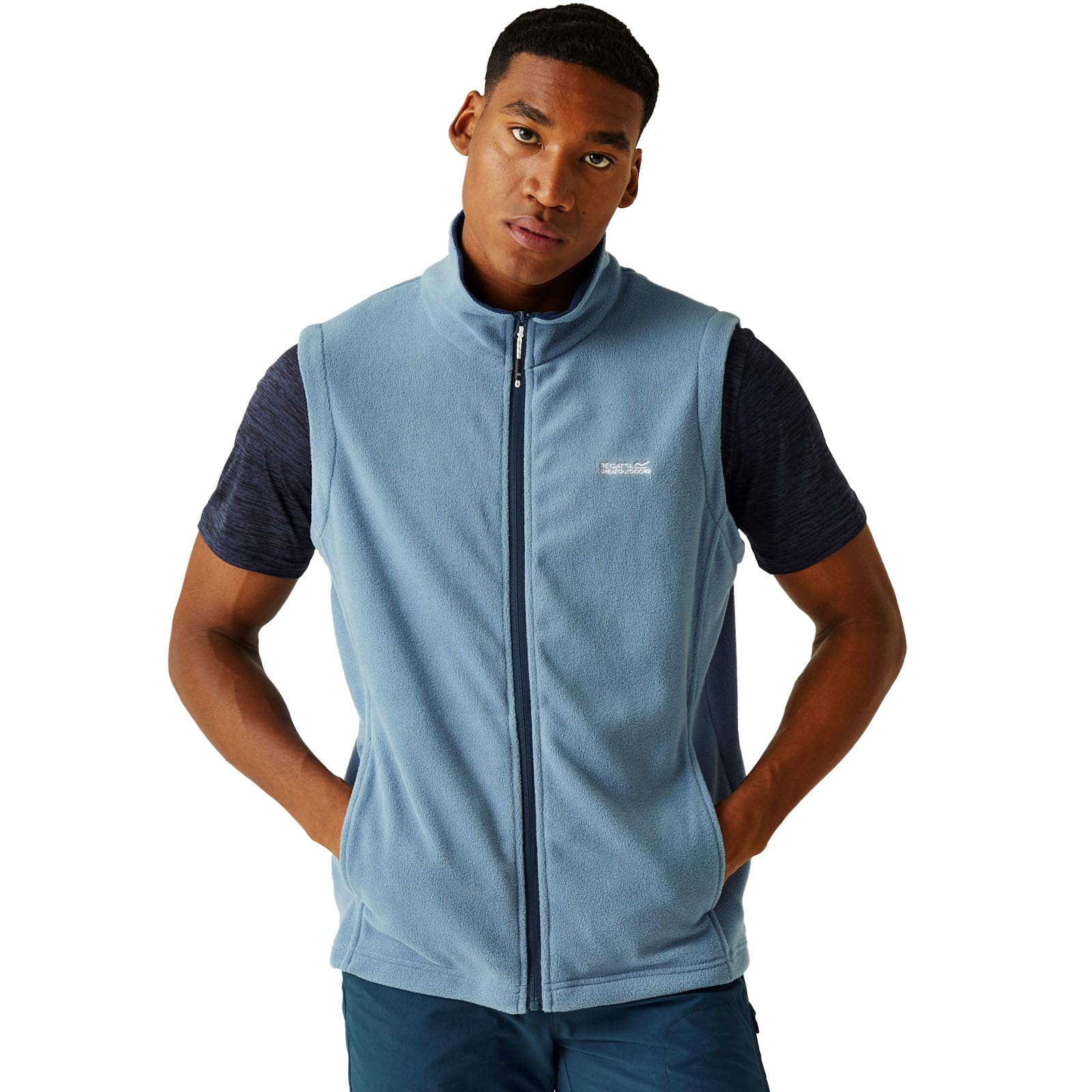 Regatta Tobias Ii Fleece Gilet Size: Xxl Men's Blue