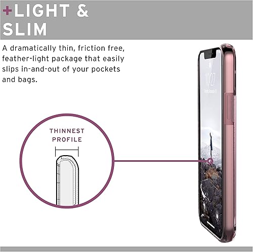 Miniatura 4 de URBAN ARMOR GEAR Lucent - Funda protectora para iPhone 12  iPhone 12 Pro (pantalla de 6.1 pulgadas), diseño delgado, ligera, elegante, transparente,