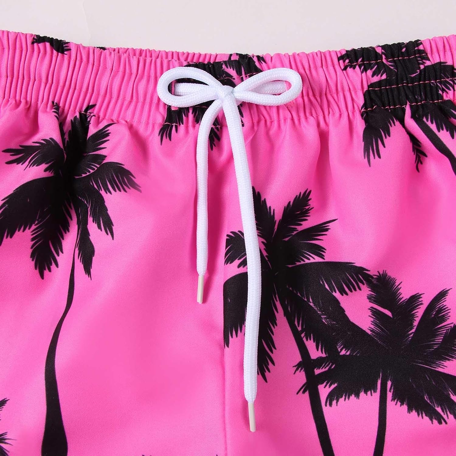 Swimming Top and Boys Swim Trunks 2 Piece Quick Dry Short Sleeve Swimwear Boys Print Round Neck Lightweight Rash Guard Sets